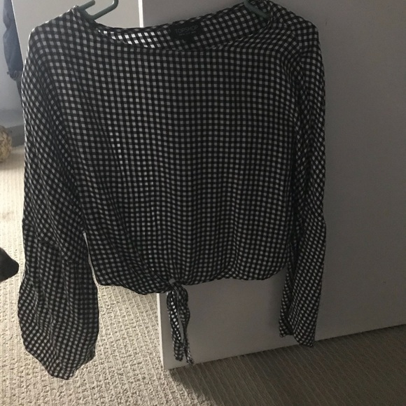 Topshop gingham Top - Picture 3 of 6